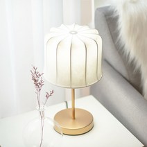 마리노 1등 장 스탠드 침실 인테리어 조명 (버블램프), 전구미포함, 골드