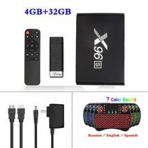 X96s 스마트 TV 박스 안드로이드 9.0 TV 스틱 4 기가 바이트 RAM DDR3 미니 TV 동글 Amlogic S905Y2 2.4G 및 5G 와이파이 BT4.2 60fps 4K TVBOX 미디어 플레이어, 영국 플러그_3, 4G32G  Backlit i8_6