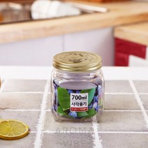잼병 사각용기1호 700ML THCO11