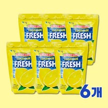 레몬 아이스티 레몬에이드 분말 가루 레모네이드 대용량, 700g, 6개