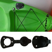 호환 frp 보트 선외기 낚시보트 2pcs 미끄럼 방지 개스킷 카약 낚싯대 홀더, 없음
