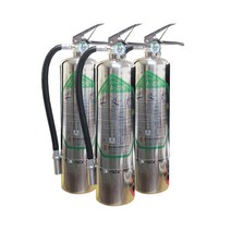 청정 소화기 3kg HCFC-123 친환경소화기 하론 대체형, 소화기+거치대, 24개