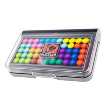 120 챌린지 IQ 3D 퍼즐 클래식 피라미드 플레이트 어린이용 진주 로직 마인드 보드 게임 비즈 선물, [04] Q