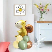 다람쥐B 풍선기둥세트