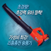 무선 송풍기 충전 낙엽청소기 세차 필드 블로워 브로워 고압 가정용집진기