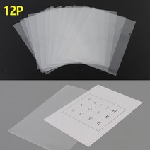 마케팅분석 ㄴ형 투명클리어파일 소량서류보관 L자화일 화일홀더 엘자화일 L홀더