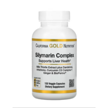 캘리포니아 골드 California Gold Silymarin Complex Liver Health 실리마린 복합제 300 mg 120개입, 1개, 120정