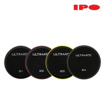 IPO 얼티메이트 DA(듀얼) 스폰지패드 S1 S2 S3 S4 5인치/6인치, 801S1(백색 - 단단한 초벌), 5인치