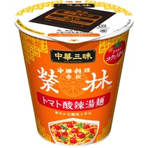 메이세이 중화 삼매 세로형 빅 아카사카 료린 토마토산 질탕면 98g×12개