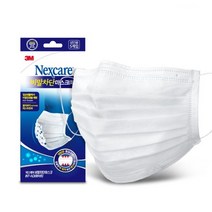 넥스케어 비말차단마스크 5개입 화이트 위생마스크 KF-AD, 단품