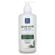키스 마이 페이스 고트 밀크 바디워시 로즈마리 티트리 473ml 리포소말 비타민C