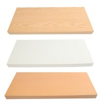 디자인스킨몰 FIN 무지주 벽걸이 선반 벽선반, 우드S