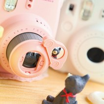 폴라로이드 7s/8/8+/9 범용 카메라 셀카 거울 러블리 미니어처기계 셀카 렌즈, 블랙