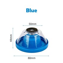 전기 필수 액세서리 드릴 집진기 커버 가정용 전동 공구 용 먼지 방지 수집 재 그릇, 협력사, 푸른