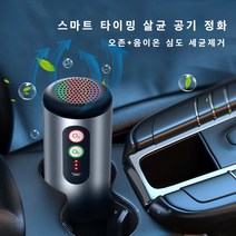 Natural light 차량용 오존 음이온 공기청정기, 은색