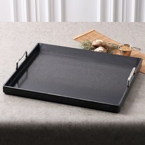 무쇠 사각 철판 요리 6T 2호 떡볶이 곱창 구이 팬 판 닭갈비 호떡 순대 볶음 인덕션 전판 전팬