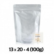 블레스팩 AL 은박 스탠드 지퍼백 원두 커피 봉투 100g 50매 기본형, 단품, 단품