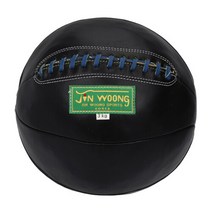브랜드없음 진웅 가죽 메디신볼 3kg 블랙, 상세 설명 참조, 1개