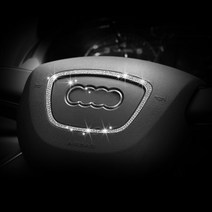 아우디 핸들 포인트 큐빅 몰딩 엠블럼 아우디튜닝 Q5, B TYPE (POINT MOLDING)