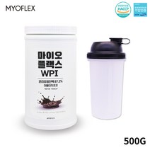 마이오플랙스 WPI보충제 프로틴단백질 농축유청단백질 분리유청프로틴 단백질쉐이크 근육보충제 류신 BCAA 영양보충제 웨이프로틴 더블더치초코 WPI분리유청, *500g x 1, 1개