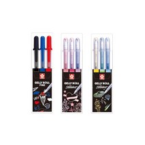 사쿠라 겔리롤 3본세트 파인 스타더스트 젤잉크 필기구, 스타더스트 A 3본입