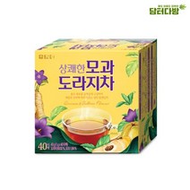 맛있는(무배) 담터 모과 도라지차 40티백사무실 대용량 업소용 식당용 간식 소스, 상세페이지 참조