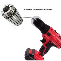 1PCS ER16 스프링 콜릿 세트 1mm-10mm 클램프 도구 홀더 CNC 기계 조각 밀링 금속 가공 액세서리, 08 ER16-8