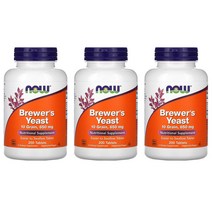 나우푸드 브루어 이스트 Grain 뉴트리셔널 Now Foods Brewers Yeast Nutr Ci Ep 200정 3개
