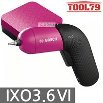 보쉬 IXO VI (핑크) 충전 스크류드라이버 IXO6 3.6V드릴 미니스크류 IXO-6