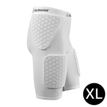 McDavid 스포츠 보호대 허벅지 헥스패드 Thudd 숏 화이트 XL 757T, 상세페이지 참조