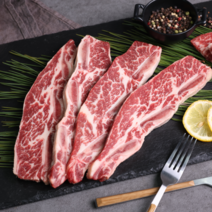 [초이스등급 6 7 8번 꽃갈비] 미국산 LA갈비 구이용 지방손질 1 2 3 4 5kg 일반용, 2kg(일반포장)