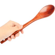 큰 왕 먹방 옻수저 우드 요거트 시리얼 숟가락 스푼 우드아이스크림스푼 홍삼스푼 나무조리도구