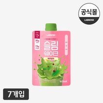 랩노쉬 슬림 쉐이크 제주말차맛, 7개, 45g