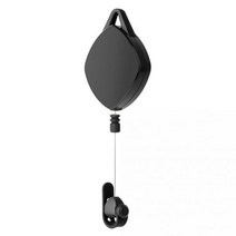 6pcs VR 케이블 관리 360 도 회전 천장 풀리 시스템 HTC Vive S/PS, Black