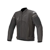알파인스타 남성용 오토바이 재킷 바이크 라이더 자켓, Medium, Black/Black