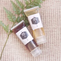 허니레터 아카시아꿀 + 밤꿀 튜브 set 천연벌꿀 자연산꿀 꿀세트, 1개