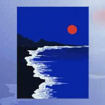 votgl diy페인팅 피포페인팅 명화그리기 그림그리기유화그리기세트40 x 50cm, 006풍경화