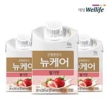 대상웰라이프 뉴케어 딸기맛, 60개, 1