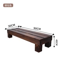 평상마루 야외 평상만들기 옥상 캠핑장 실외 정원, 1㎡, 베란다발90*30*40CM탄색