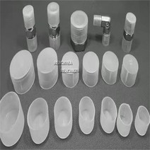 10pcs 원형 파이프 외부 보호 캡 미끄럼 방지 투명 PE 플라스틱 튜브 엔드 커버 플랜지 조인트 케이스, [19] M48