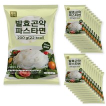 빼빼곤약 발효곤약파스타면200g x 20팩 (100g당 11kcal), 200g, 20개