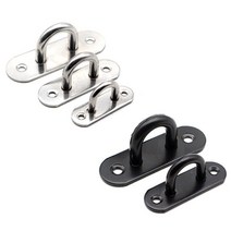 다용도 벽후크 천장 행잉 후크 U 걸고리 스텐 중형1P, 실버