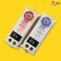 런전자 미니 기계식 자동 온도조절기 히터전용 RTM-50H2S 휀전용 RTM-50F2S, RTM-50F2S(휀전용)