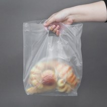 반투명 무지 비닐백 100장 22x6x36(h)