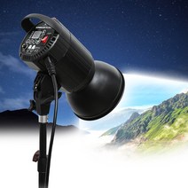 스트로브 카메라 후레쉬 순간광 스트로보조명 dslr 플래시 DH-P400W, 05_썬빔플래시 + 스트롱 스탠드
