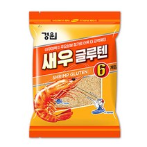 경원 새우글루텐 6개입 민물떡밥 새우떡밥 낚시떡밥