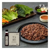 몽탄 짚불고기 180g 6팩+만능 불고기 소스 1병 짚향한가득