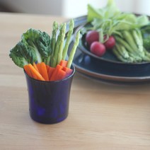 모리다인 블루링 유리컵 210ML