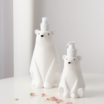 류블류샵 호텔 욕실 주방 샴푸통 물비누 북극곰 디스펜서, M
