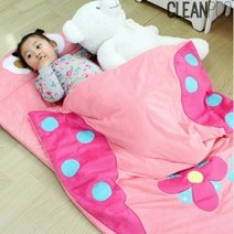 낮잠 여아이불 세트M 부엉이＋가방